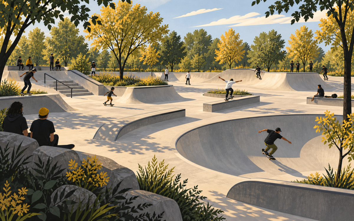 Minneapolis Opens the New Central Gym Park Skatepark